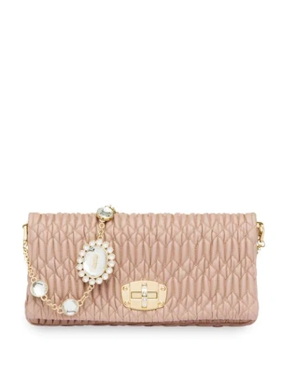 Miu Miu Cloquet Bag In Neutrals