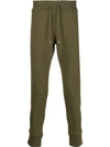 Love Moschino Straight Leg Track Pants In Green