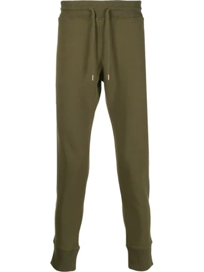 Love Moschino Straight Leg Track Trousers In Green
