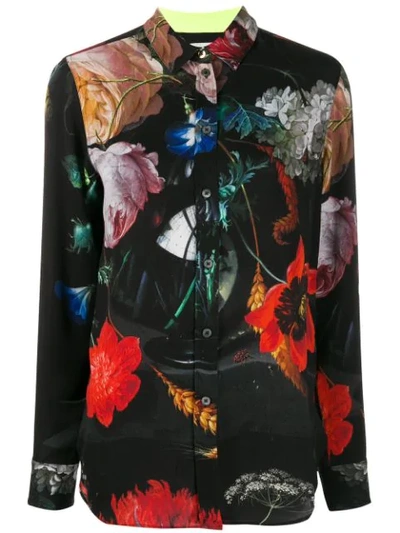 Paul Smith Floral Print Blouse In Multicolor