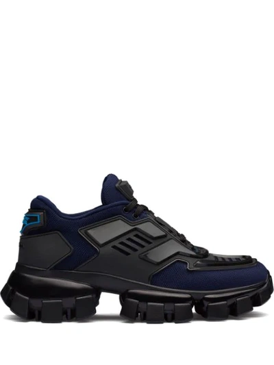 Prada Cloudbust Thunder Sneakers In Blue