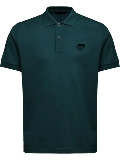 Prada Pikee-poloshirt In Green