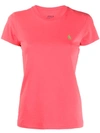 Polo Ralph Lauren Embroidered Logo T-shirt In Red