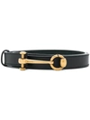 Gucci Horsebit Detailed Belt In Black