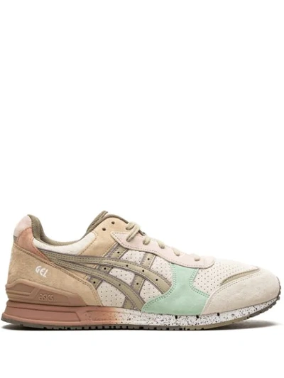 Asics Gel Classic Sneakers In Beige/green