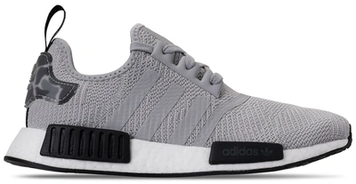 Pre-owned Adidas Originals  Nmd R1 Grey Camo Heel In Grey Two/grey Two/core Black