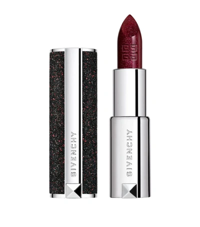 Givenchy Le Rouge Night Noir Sheer Sparkling Lipstick In 02 Night In Red