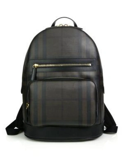 Burberry Marden Backpack In Chocolate-black