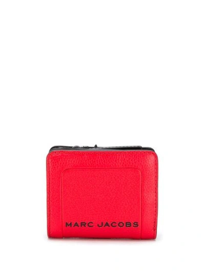 Marc Jacobs Mini Compact Red Leather Wallet