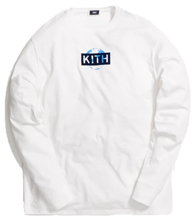 Pre-owned Kith One World L/s Tee White