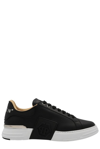 Philipp Plein Low Top Sneakers In Black