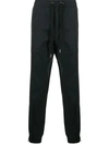 Dolce & Gabbana Slim Fit Track Pants In Black
