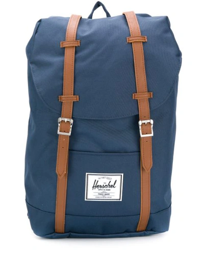 Herschel Supply Co Retreat Contrasting Strap Backpack In 00007