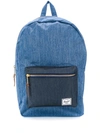Herschel Supply Co Settlement Denim Backpack In Blue