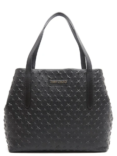 Jimmy Choo Sofia Tote Bag In Black