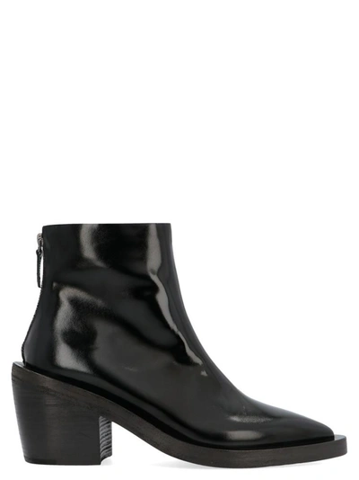 Marsèll Coneros Heeled Ankle Boots In Black