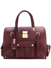 Thom Browne Exclusive Deerskin Mr. Thom Backpack In Red