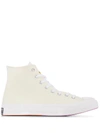 Converse X Chinatown Market White Chuck Taylor 70 High Top Sneakers In Multicolour