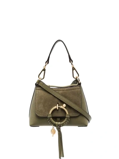 See By Chloé Schultertasche Mit Ring In Green