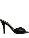Gucci Scarlet Slip-on Sandal In Black
