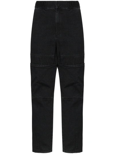 Ambush Low-rise Loose Fit Jeans In Black