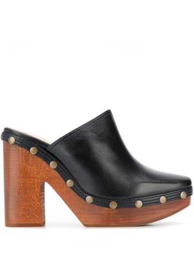 Jacquemus Les Sabots 70mm Platform Mules In Black