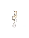 Alexander Mcqueen Crystal-embellished Multi Piece Ear Cuff In Silver
