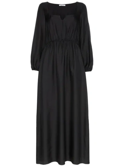 Deitas Athena Maxi Dress In Black