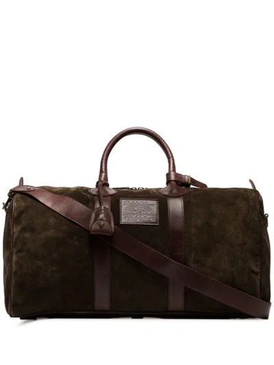 Polo Ralph Lauren Heritage Holdall In Green