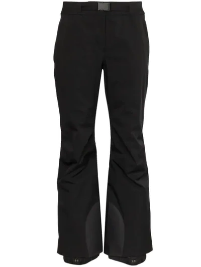 Moncler Layered Ski Trousers In 999 Black