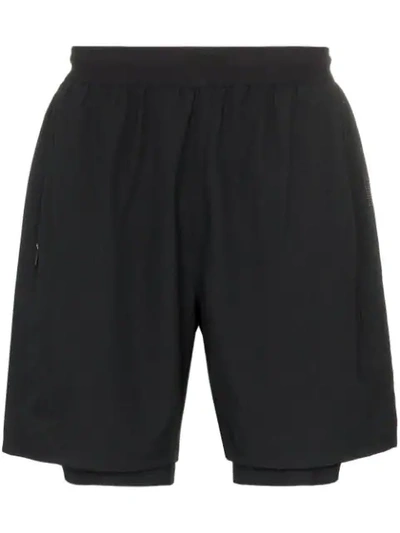 2xu 2-in-1 Compression Shorts In Black