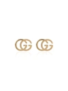 Gucci 18k Yellow Gold Gg Running Earrings