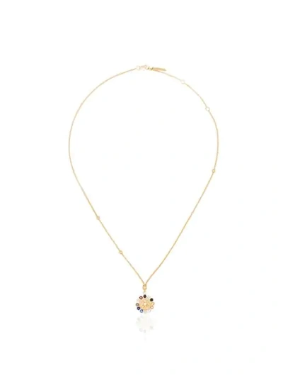 Foundrae 18kt Gold Aether Dotted Choker