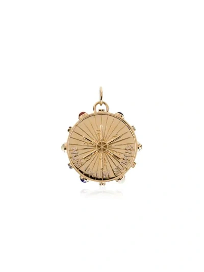 Foundrae 18k Yellow Gold Aether Large Pendulum Charm