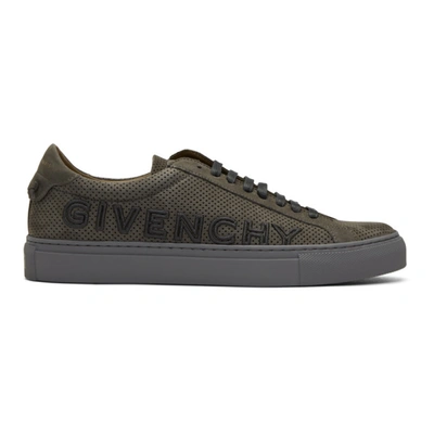 Givenchy Grey Men's Brown Grey Urban Street Sneakers In 050-light G