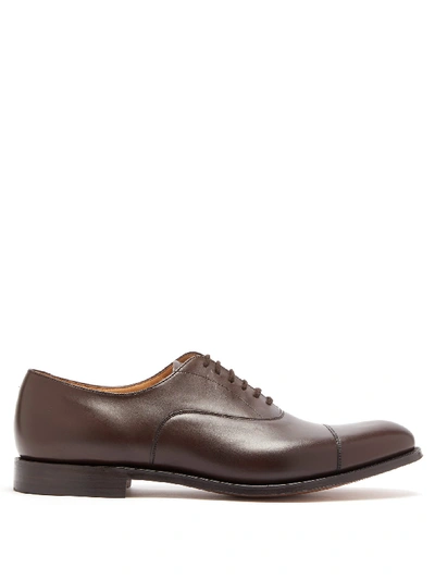 Church's Consul Leather Oxford Shoes In Grey