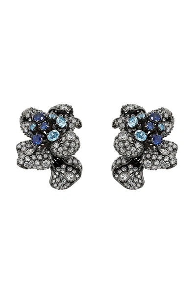 Anabela Chan Sapphire Bloomingdale Earrings In Not Applicable