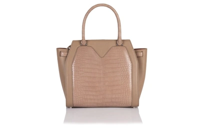 Rubeus Milano Geometric Handbag In Pink