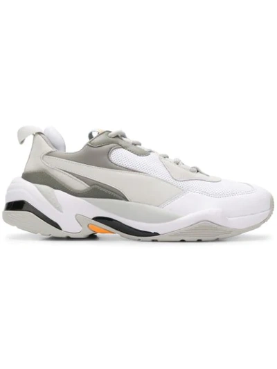 Puma Leather Thunder Spectra Sneakers In White