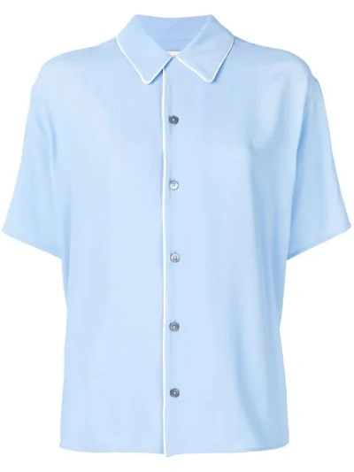 Marni Blue Women's Pajama Shirt
