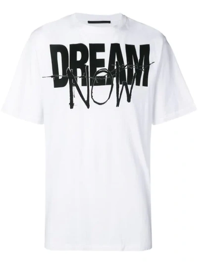 Haider Ackermann White Men's Dream Now T-shirt