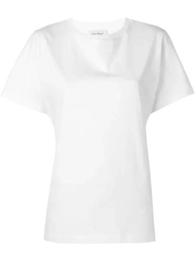 Ferragamo White Women's Simple T-shirt