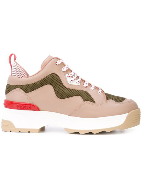 pink fendi sneakers
