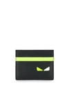 Fendi Black Men's I See You Motif Cardholder