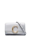 Chloé Grey Women's Light Grey C-belt Bag