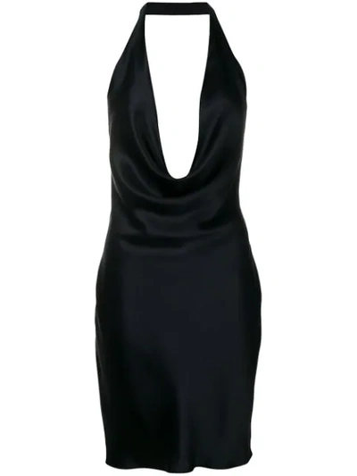 Stella Mccartney Black Women's Linda Halter Mini Dress