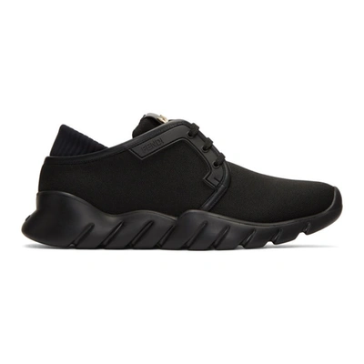 Fendi Black Men's Tech Fabric Sneakers In F0up9 - Bla