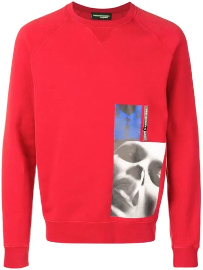 Dsquared2 X Mert & Marcus 1994 Classic Raglan Sweatshirt In Red