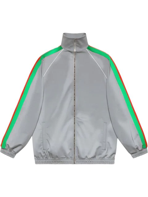 gucci jacket silver