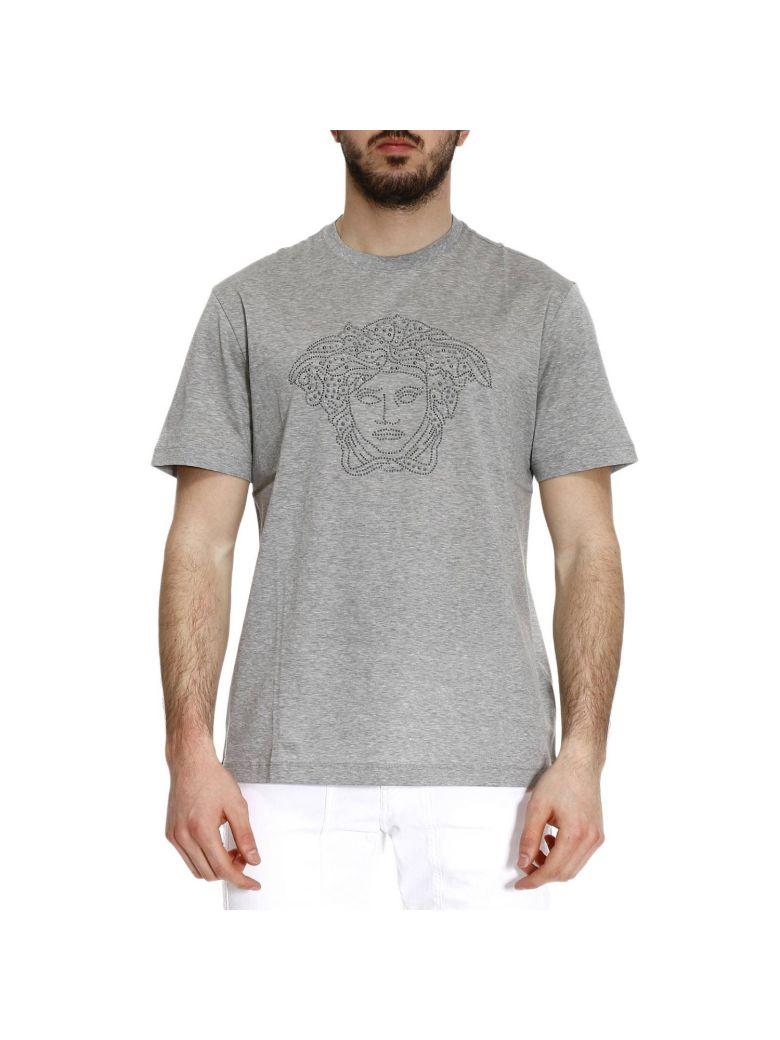 versace t shirt grey